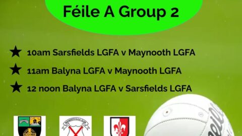 Balyna ladies u15s Féile group stages