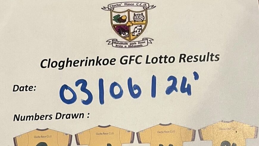 Lotto Results-June3rd