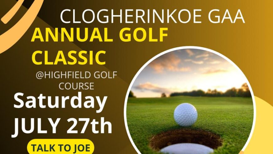 Thank You! Clogherinkoe GAA Annual Golf Classic