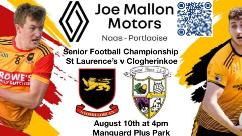 Clogherinkoe v St. Laurence’s SFC Opener Tickets on Sale!