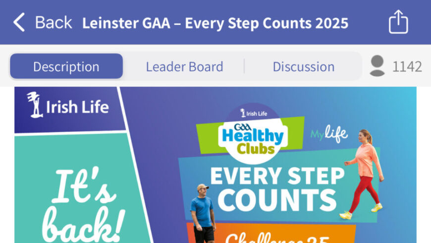 Irish Life Every Step Counts Challenge