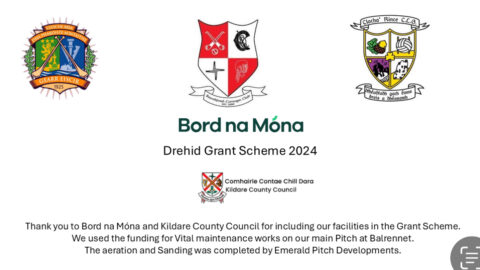 Thank you to Bord na Móna and Kildare County Council