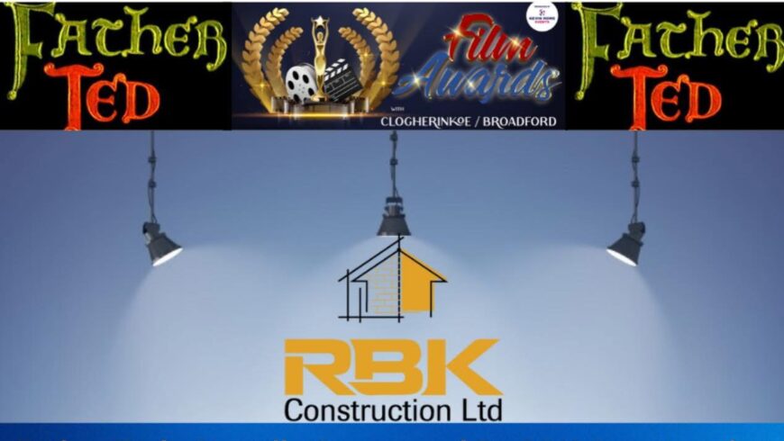 RBK Construction sponsors Father Ted for The Film Awards.