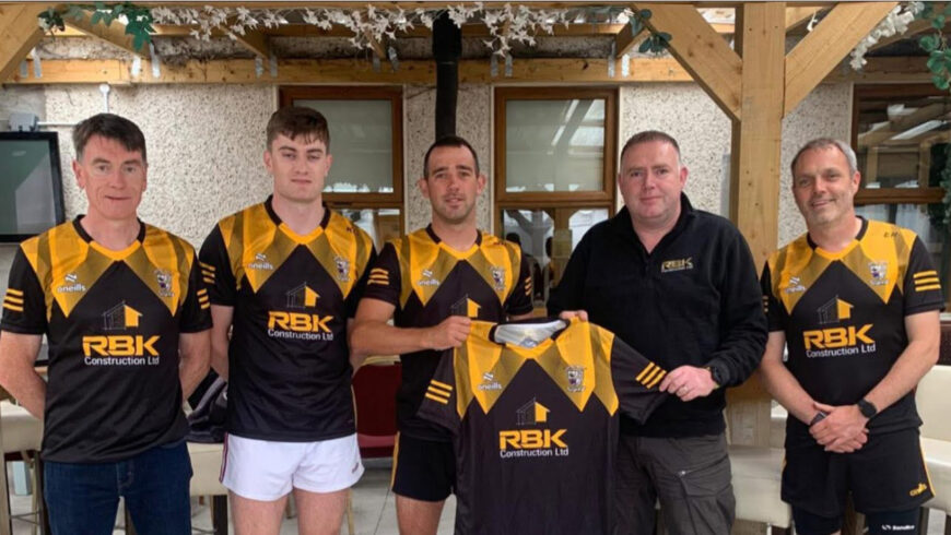 RBK Construction sponsor Club Wear