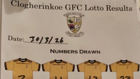 Clogherinkoe Lotto Result- March 30th